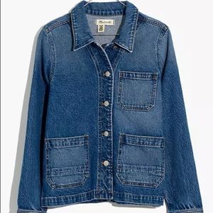 Madewell denim chore coat